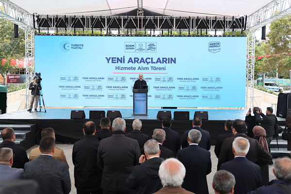 Büyükşehir filosuna 54 yeni araç kazandırıldı Büyükşehir filosuna 54 yeni araç kazandırıldı