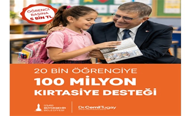 Büyükşehir'den 100 milyon TL'lik kırtasiye desteği Büyükşehir'den 100 milyon TL'lik kırtasiye desteği