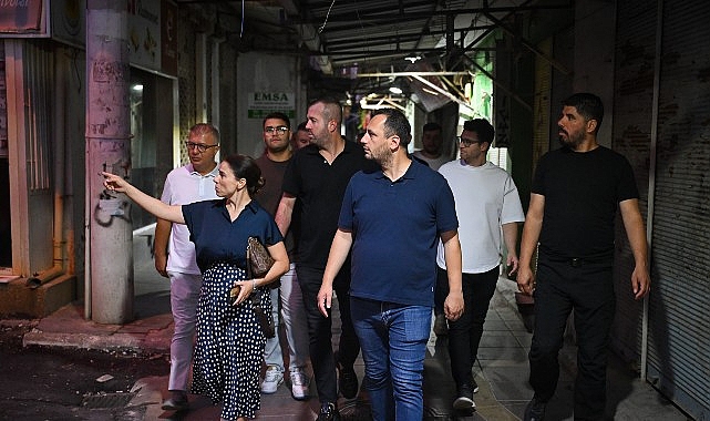 Çamdibi'nde büyük altyapı hamlesi Çamdibi'nde büyük altyapı hamlesi