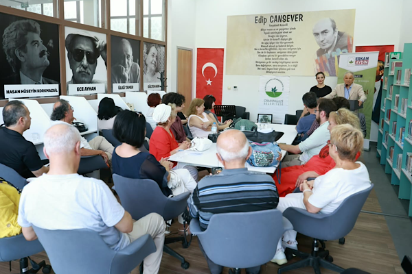 Can Yücel, Osmangazi’de şiirleriyle anıldı Can Yücel, Osmangazi’de şiirleriyle anıldı