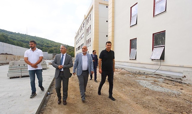 Canik Fen Lisesi Yapım Çalışmalarında Sona Gelindi Canik Fen Lisesi Yapım Çalışmalarında Sona Gelindi