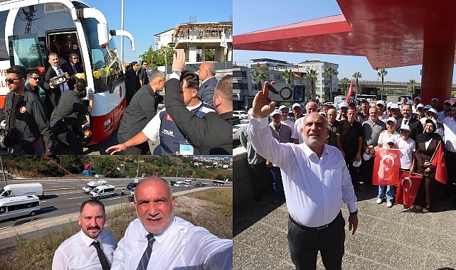 Canik'te Cumhurbaşkanı Erdoğan'a Sevgi Seli Canik'te Cumhurbaşkanı Erdoğan'a Sevgi Seli