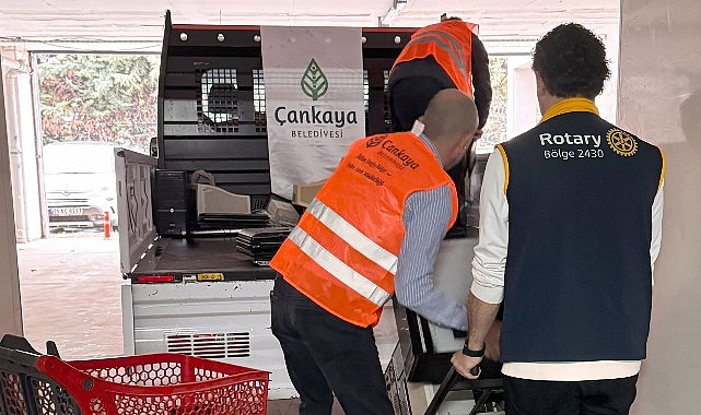 Çankaya'da Dünya Elektronik Atık Günü'nde Geri Dönüşüme Destek Çankaya'da Dünya Elektronik Atık Günü'nde Geri Dönüşüme Destek