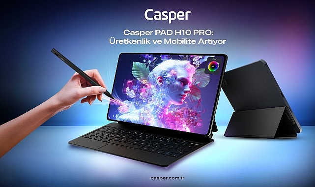 Casper PAD H10 Pro: Üretkenlik ve Mobilite Artıyor Casper PAD H10 Pro: Üretkenlik ve Mobilite Artıyor