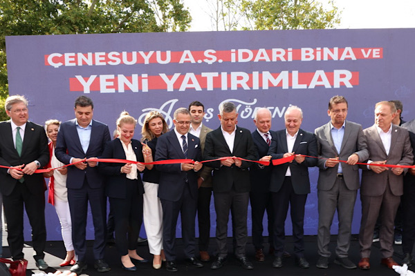 Çenesuyu A.Ş.’nin yeni idari binası ve yatırımları hizmete alındı Çenesuyu A.Ş.’nin yeni idari binası ve yatırımları hizmete alındı