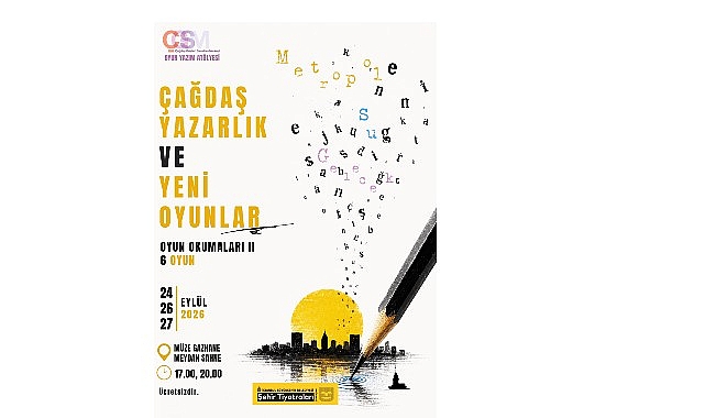 ÇGSM Oyun Yazım Atölyesinden 6 Yeni Oyun Okuması ÇGSM Oyun Yazım Atölyesinden 6 Yeni Oyun Okuması