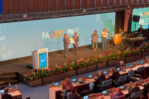 Çinli araştırma enstitüsüne FAO Başarı Ödülü
