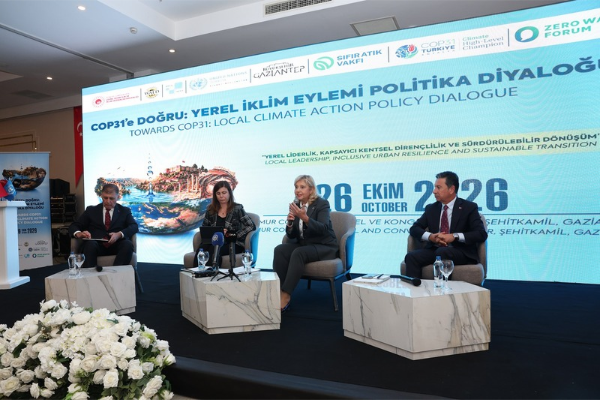 COP31 öncesi iklim zirvesi Gaziantep’te gerçekleştirildi COP31 öncesi iklim zirvesi Gaziantep’te gerçekleştirildi