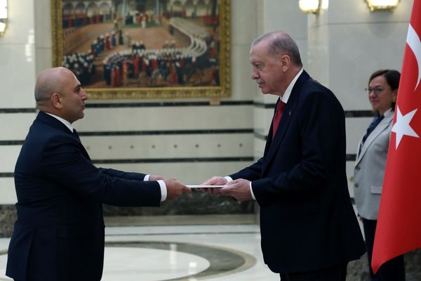 Cumhurbaşkanı Erdoğan, Azerbaycan’ın güven mektubunu aldı Cumhurbaşkanı Erdoğan, Azerbaycan’ın güven mektubunu aldı