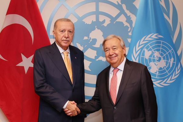 Cumhurbaşkanı Erdoğan, Guterres ile görüştü Cumhurbaşkanı Erdoğan, Guterres ile görüştü