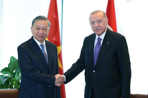 Cumhurbaşkanı Erdoğan, Vietnam Devlet Başkanı To Lam ile görüştü Cumhurbaşkanı Erdoğan, Vietnam Devlet Başkanı To Lam ile görüştü