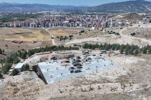Çünür’e 5 bin metreküplük içme suyu deposu Çünür’e 5 bin metreküplük içme suyu deposu