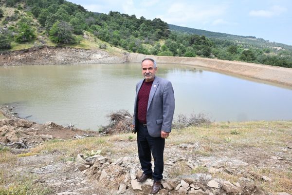 Damatlı Göleti sulama sezonuna yetiştirildi Damatlı Göleti sulama sezonuna yetiştirildi