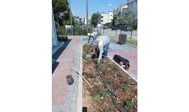 Didim Belediyesi Kendi Üretimiyle Kenti Güzelleştiriyor Didim Belediyesi Kendi Üretimiyle Kenti Güzelleştiriyor