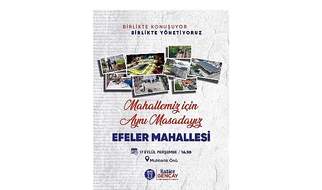 Didim Belediyesi, “Mahallemiz İçin Aynı Masadayız" Buluşmalarıyla Mahalle Sakinleriyle Bir Araya Geliyor Didim Belediyesi, “Mahallemiz İçin Aynı Masadayız" Buluşmalarıyla Mahalle Sakinleriyle Bir Araya Geliyor