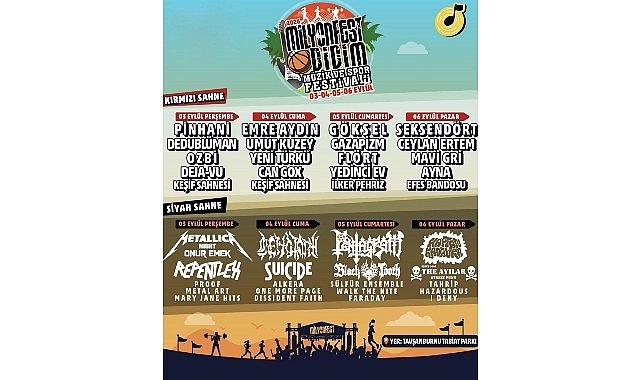Didim Belediyesi'nin katkılarıyla düzenlenen MilyonFest Didim'de festival heyecanı başladı Didim Belediyesi'nin katkılarıyla düzenlenen MilyonFest Didim'de festival heyecanı başladı