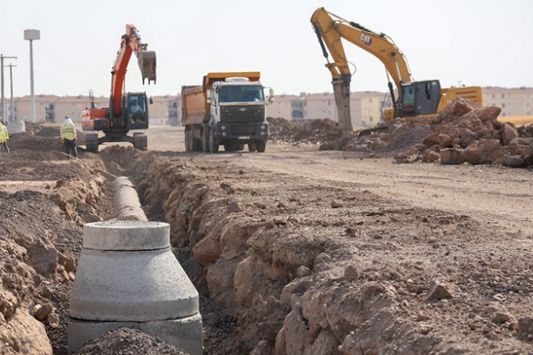 Diyarbakır Kayapınar’da 4 bin metre yağmur suyu hattı döşeniyor