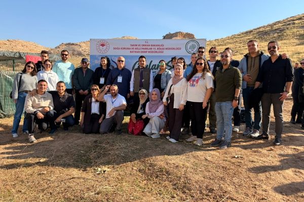 Erasmus+ katılımcıları Hasankeyf’te ceylan ve kınalı kekliklerin doğaya salımına katıldı