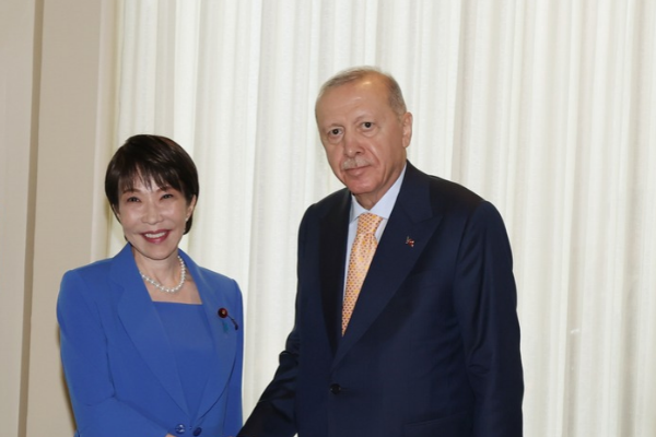 Erdoğan, Japonya Başbakanı Sanae Takaiçi ile görüştü Erdoğan, Japonya Başbakanı Sanae Takaiçi ile görüştü
