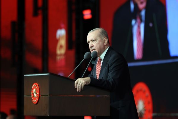 Erdoğan: Türk dünyasının aile fotoğrafında ayrılığa, gayrılığa, ihtilafa yer yoktur Erdoğan: Türk dünyasının aile fotoğrafında ayrılığa, gayrılığa, ihtilafa yer yoktur