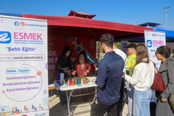 Eskişehir Büyükşehir Belediyesi gençlere bağımlılık farkındalığı desteği verdi Eskişehir Büyükşehir Belediyesi gençlere bağımlılık farkındalığı desteği verdi