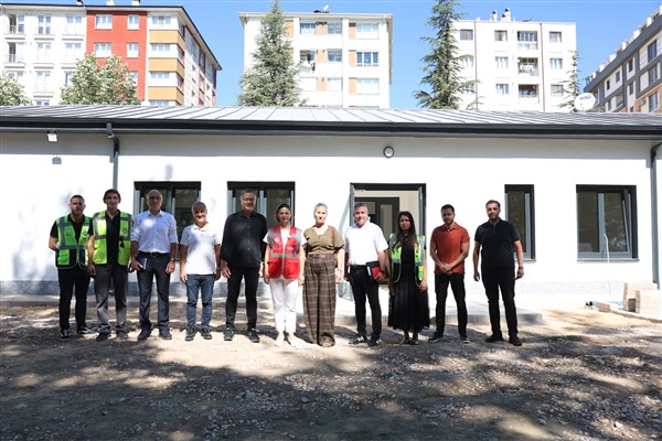 Eskişehir'de şehit yakınları ve gaziler için hazırlanan sosyal tesis Eylül'de açılacak Eskişehir'de şehit yakınları ve gaziler için hazırlanan sosyal tesis Eylül'de açılacak