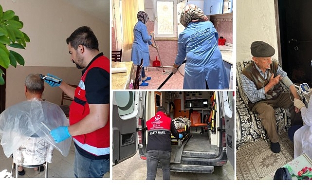 Evde Destek Hizmetleri Devam Ediyor Evde Destek Hizmetleri Devam Ediyor