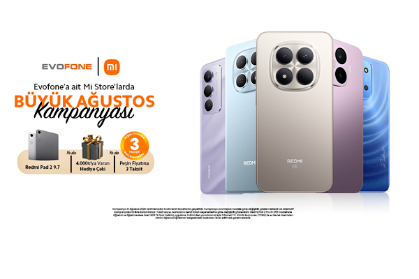 EVOFONE Mi Store’larında Ağustos ayına özel dev ekosistem kampanyası devam ediyor EVOFONE Mi Store’larında Ağustos ayına özel dev ekosistem kampanyası devam ediyor