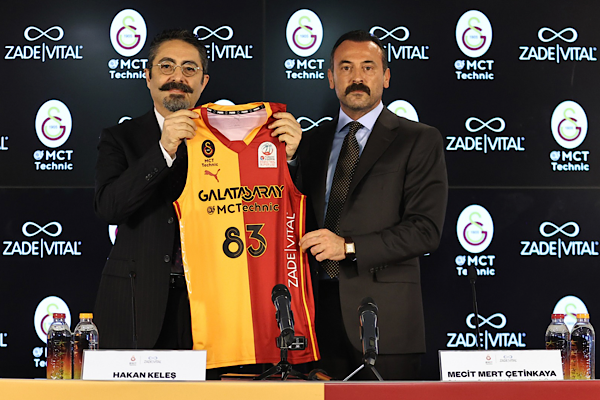 Galatasaray MCT Technic Erkek Basketbol Takımı’na Zade Vital desteği Galatasaray MCT Technic Erkek Basketbol Takımı’na Zade Vital desteği