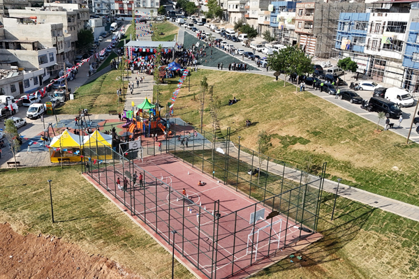 Gaziantep'te Vatan Mahallesi Parkı törenle hizmete açıldı Gaziantep'te Vatan Mahallesi Parkı törenle hizmete açıldı