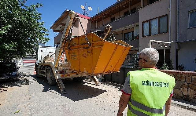 Gaziemir Belediyesi'nden çevreyi kirletenlere karşı güçlü mücadele Gaziemir Belediyesi'nden çevreyi kirletenlere karşı güçlü mücadele