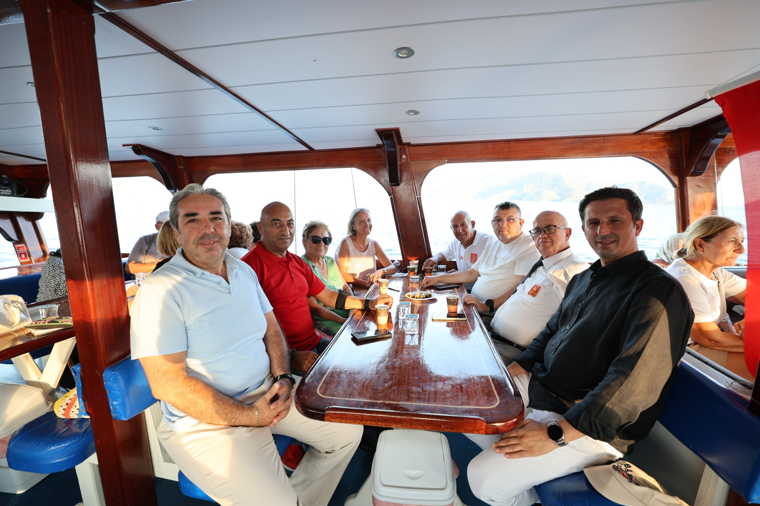 Gaziler ve aileleri Marmaris’te mehtap turunda buluştu Gaziler ve aileleri Marmaris’te mehtap turunda buluştu