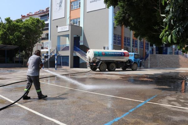 Gazipaşa’da okullar yeni döneme hazırlanıyor
