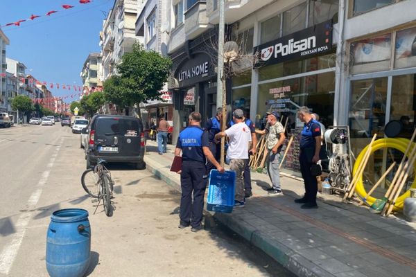 Gemlik’te kamusal alanlara zabıta denetimi Gemlik’te kamusal alanlara zabıta denetimi