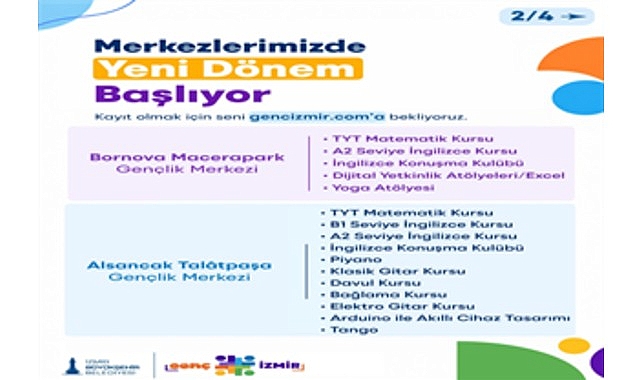 Genç İzmir'de yeni dönem başlıyor Genç İzmir'de yeni dönem başlıyor