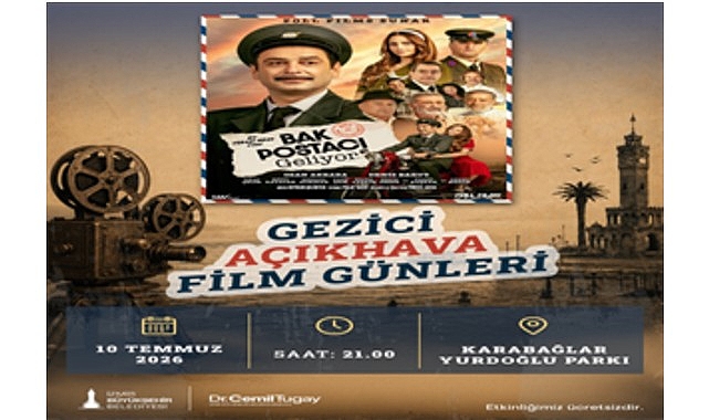 Gezici Açıkhava Film Günleri Karabağlar'da başlıyor Gezici Açıkhava Film Günleri Karabağlar'da başlıyor
