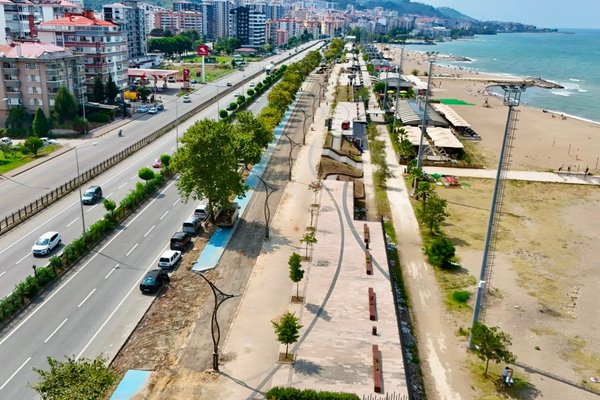 Giresun Belediyesi plajlar bölgesinde otopark çalışması başlattı Giresun Belediyesi plajlar bölgesinde otopark çalışması başlattı