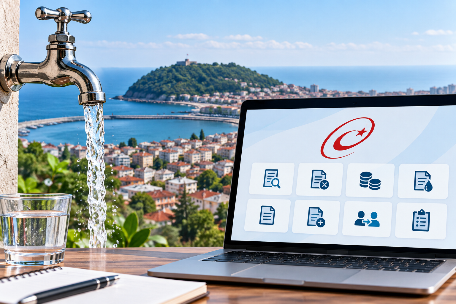 Giresun Belediyesi'nde su işlemlerinde dijital dönem başladı Giresun Belediyesi'nde su işlemlerinde dijital dönem başladı