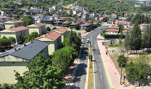 Gölcük Örcün'de ulaşımın çehresi değişti Gölcük Örcün'de ulaşımın çehresi değişti