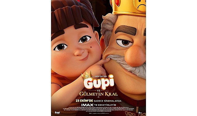 Gupi ve Gülmeyen Kral Türkiye'nin ilk IMAX® animasyon filmi oluyor Gupi ve Gülmeyen Kral Türkiye'nin ilk IMAX® animasyon filmi oluyor