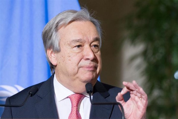 Guterres: Bölgedeki gerilimin kontrolden çıkmasını engellemeliyiz Guterres: Bölgedeki gerilimin kontrolden çıkmasını engellemeliyiz