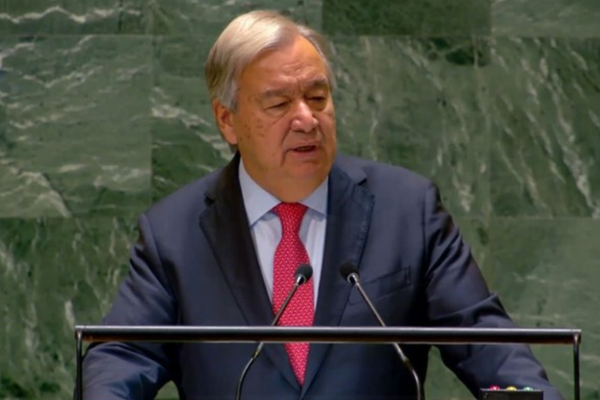 Guterres: Kadınlar Suriye'nin geleceğinin şekillenmesinde hayati rol oynuyor Guterres: Kadınlar Suriye'nin geleceğinin şekillenmesinde hayati rol oynuyor