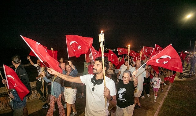 Güzelbahçe'de 30 Ağustos Coşkusu Güzelbahçe'de 30 Ağustos Coşkusu