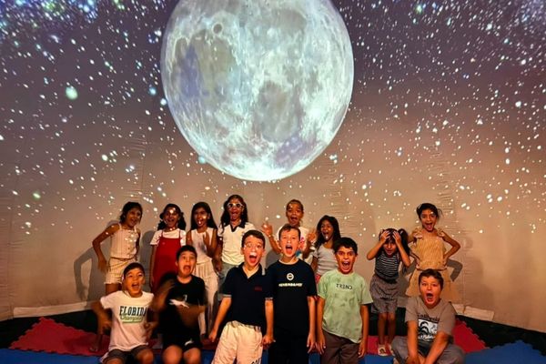 Hasan Ali Yücel Kütüphanesi’nde çocuklar uzayı keşfetti