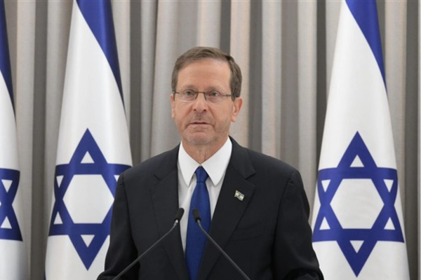 Herzog'dan Zehava Shaul için taziye mesajı Herzog'dan Zehava Shaul için taziye mesajı