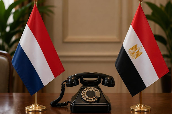 Hollanda ve Mısır, büyükelçiliklerin güvenliğini görüştü Hollanda ve Mısır, büyükelçiliklerin güvenliğini görüştü