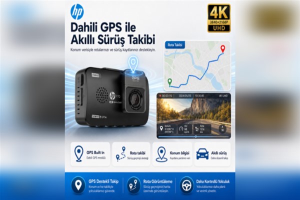 HP P70 4K araç içi kamera EVOFONE güvencesiyle satışta HP P70 4K araç içi kamera EVOFONE güvencesiyle satışta