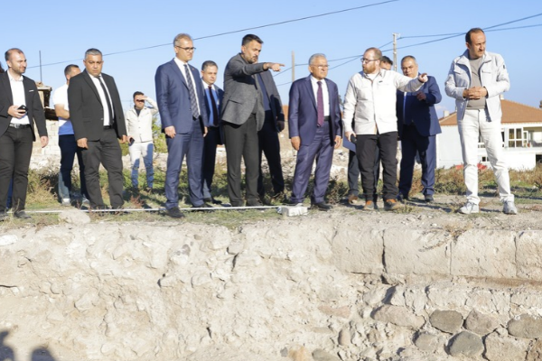 İncesu’daki mozaikli alanda yeni buluntular ortaya çıkarıldı İncesu’daki mozaikli alanda yeni buluntular ortaya çıkarıldı