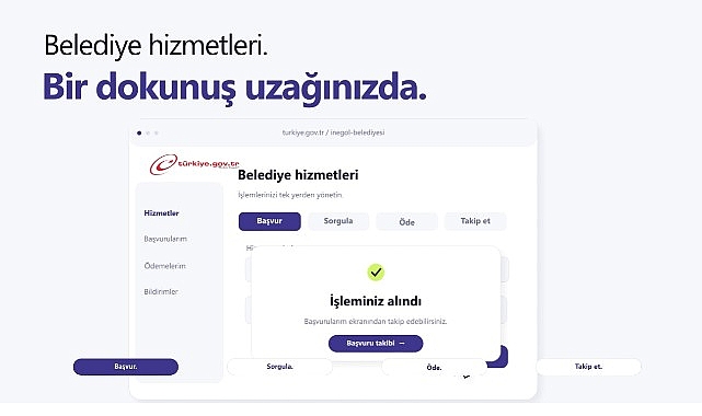 İnegöl'de Belediye Hizmetlerine E-Devlet Kolaylığı: Yarım Milyon İşlem Gerçekleştirildi İnegöl'de Belediye Hizmetlerine E-Devlet Kolaylığı: Yarım Milyon İşlem Gerçekleştirildi