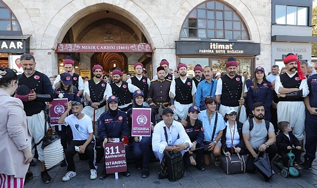 İstanbul İtfaiyesi 312 yaşında İstanbul İtfaiyesi 312 yaşında